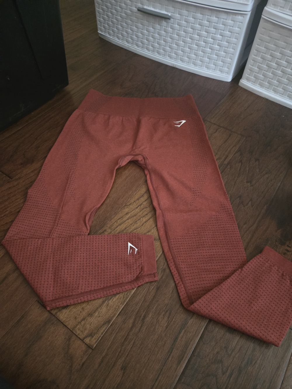 Gymshark Vital Seamless 2.0 Leggings - Brick Red